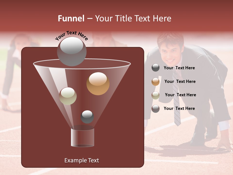Competitive Compete Competitor PowerPoint Template