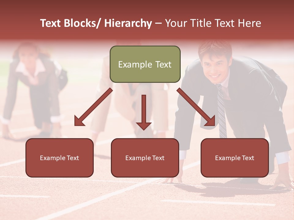 Competitive Compete Competitor PowerPoint Template
