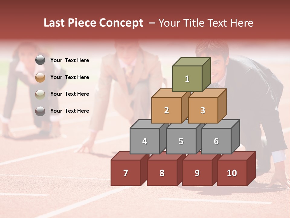 Competitive Compete Competitor PowerPoint Template