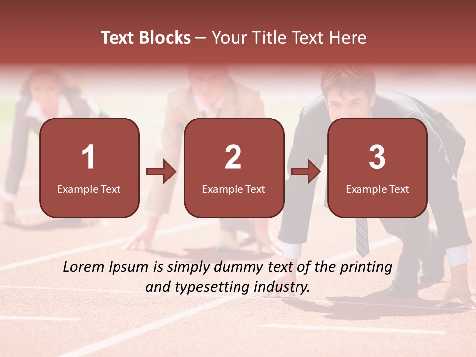 Competitive Compete Competitor PowerPoint Template