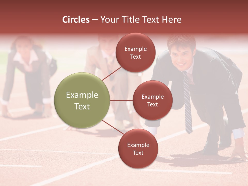 Competitive Compete Competitor PowerPoint Template