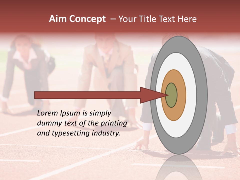Competitive Compete Competitor PowerPoint Template