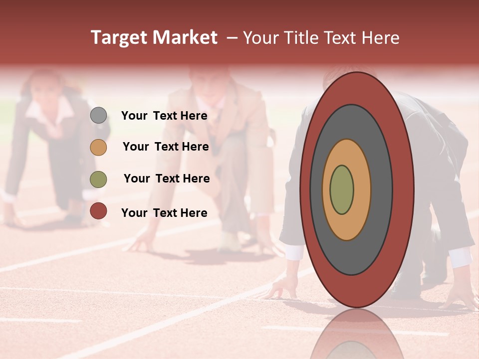 Competitive Compete Competitor PowerPoint Template
