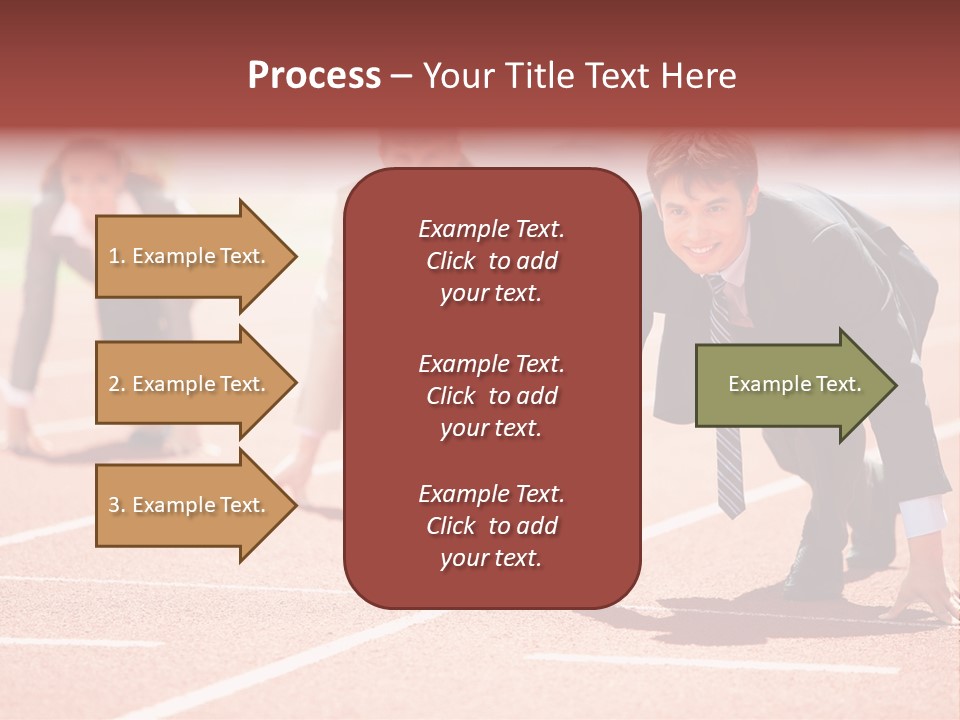 Competitive Compete Competitor PowerPoint Template