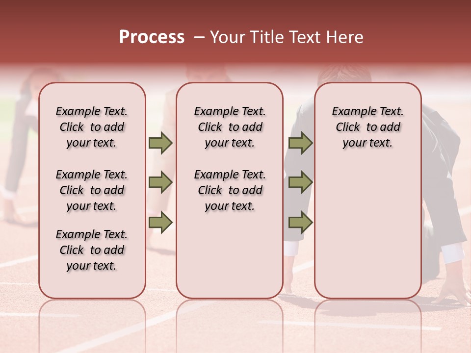 Competitive Compete Competitor PowerPoint Template