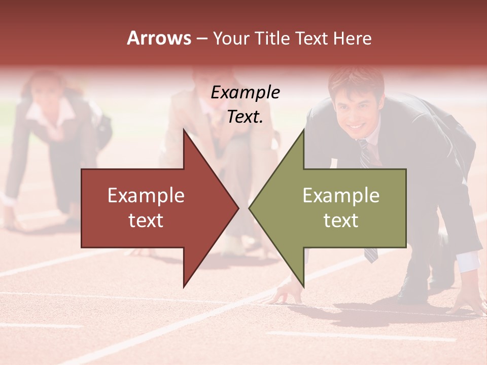 Competitive Compete Competitor PowerPoint Template