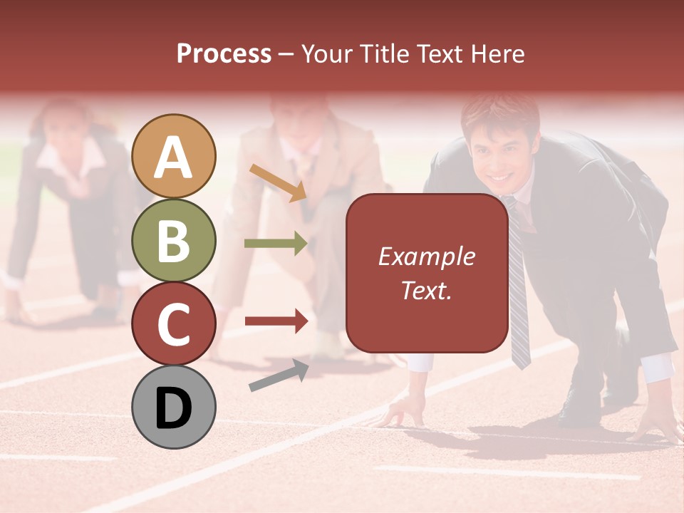 Competitive Compete Competitor PowerPoint Template