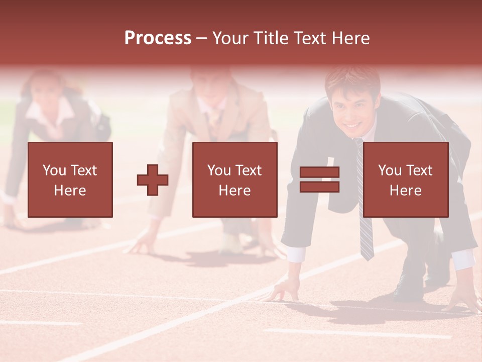 Competitive Compete Competitor PowerPoint Template