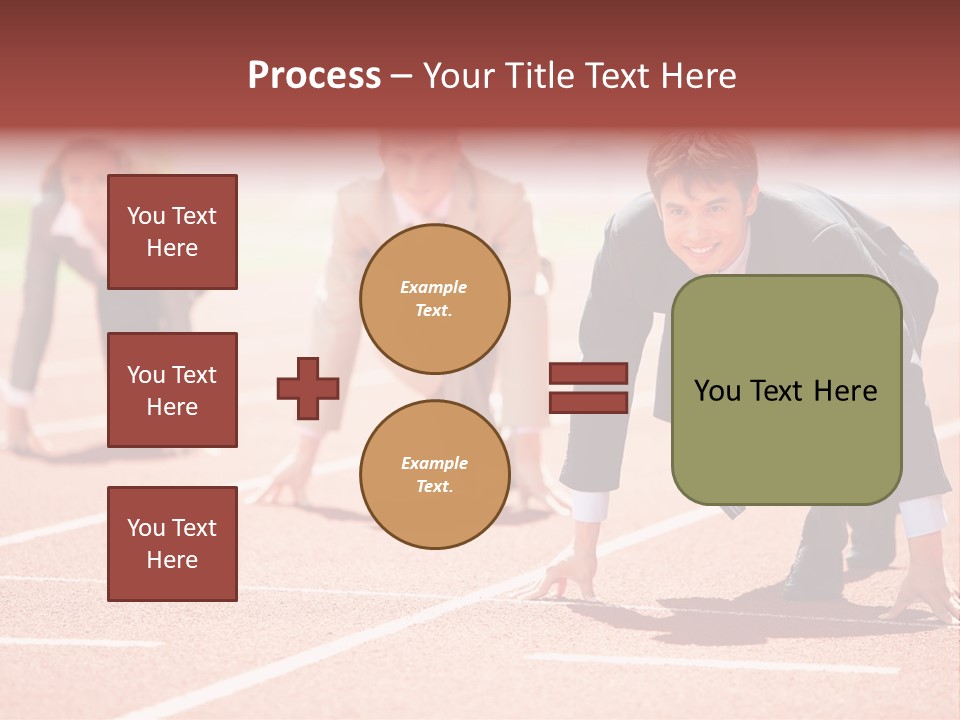 Competitive Compete Competitor PowerPoint Template
