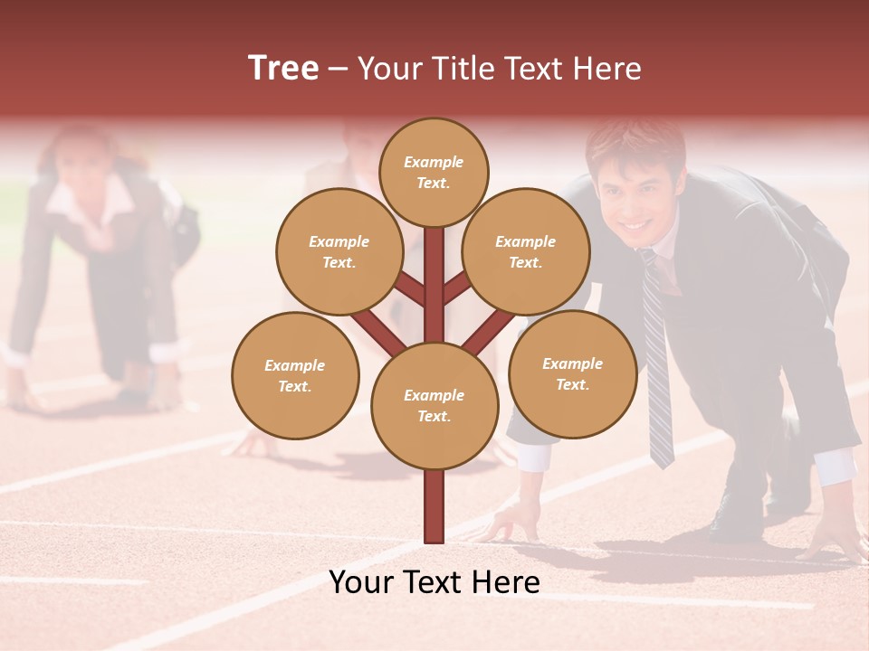 Competitive Compete Competitor PowerPoint Template