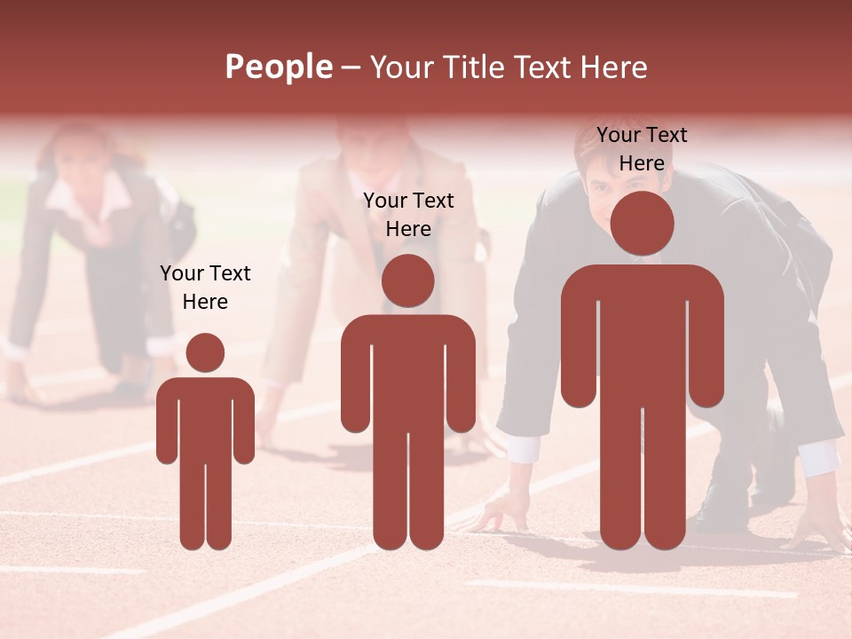 Competitive Compete Competitor PowerPoint Template