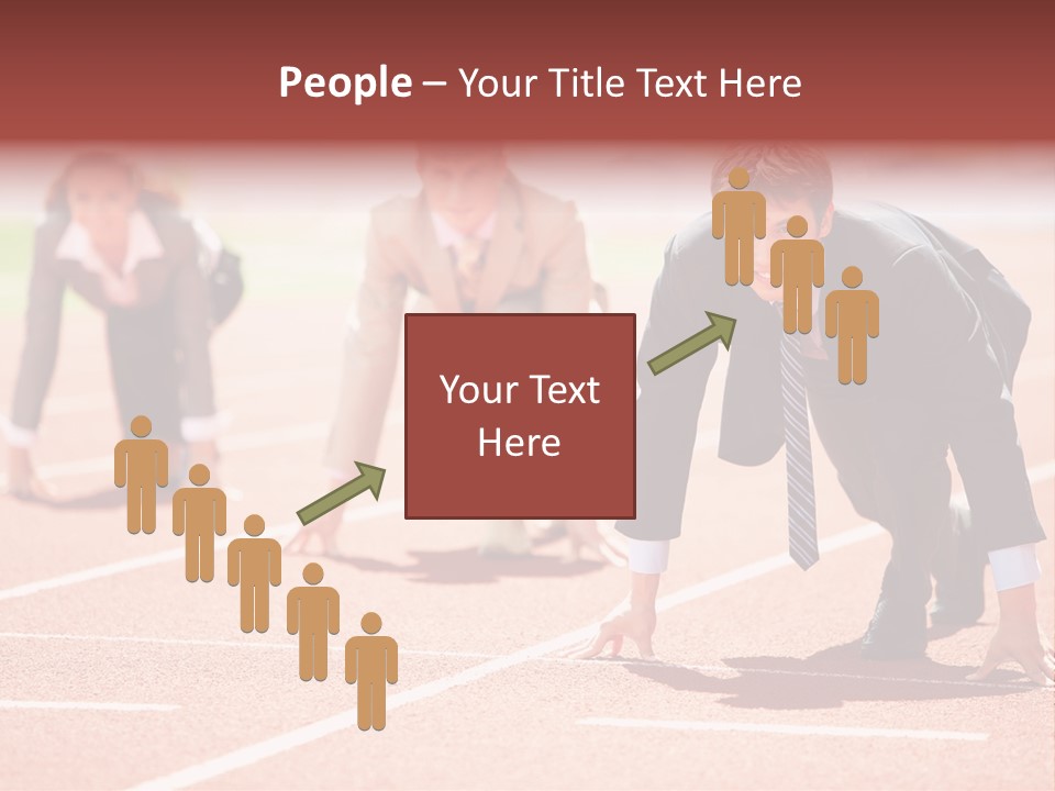 Competitive Compete Competitor PowerPoint Template