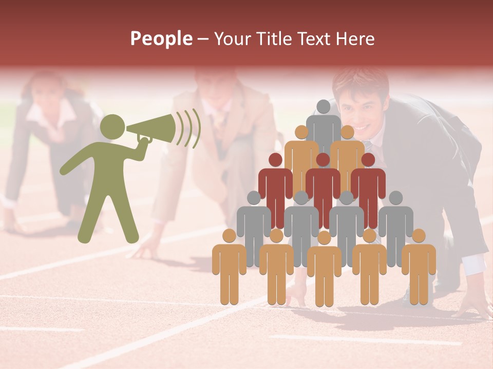 Competitive Compete Competitor PowerPoint Template