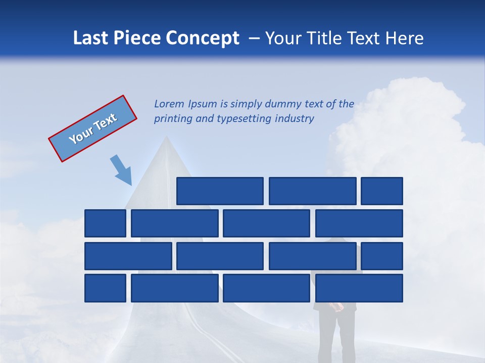 Away Trip Street PowerPoint Template