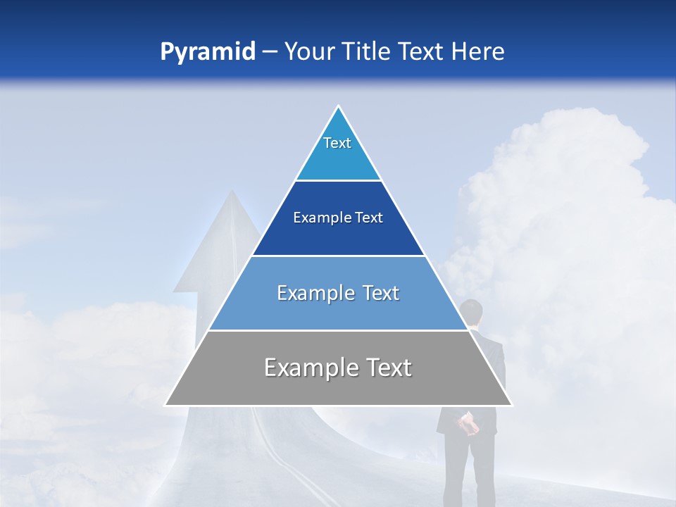 Away Trip Street PowerPoint Template