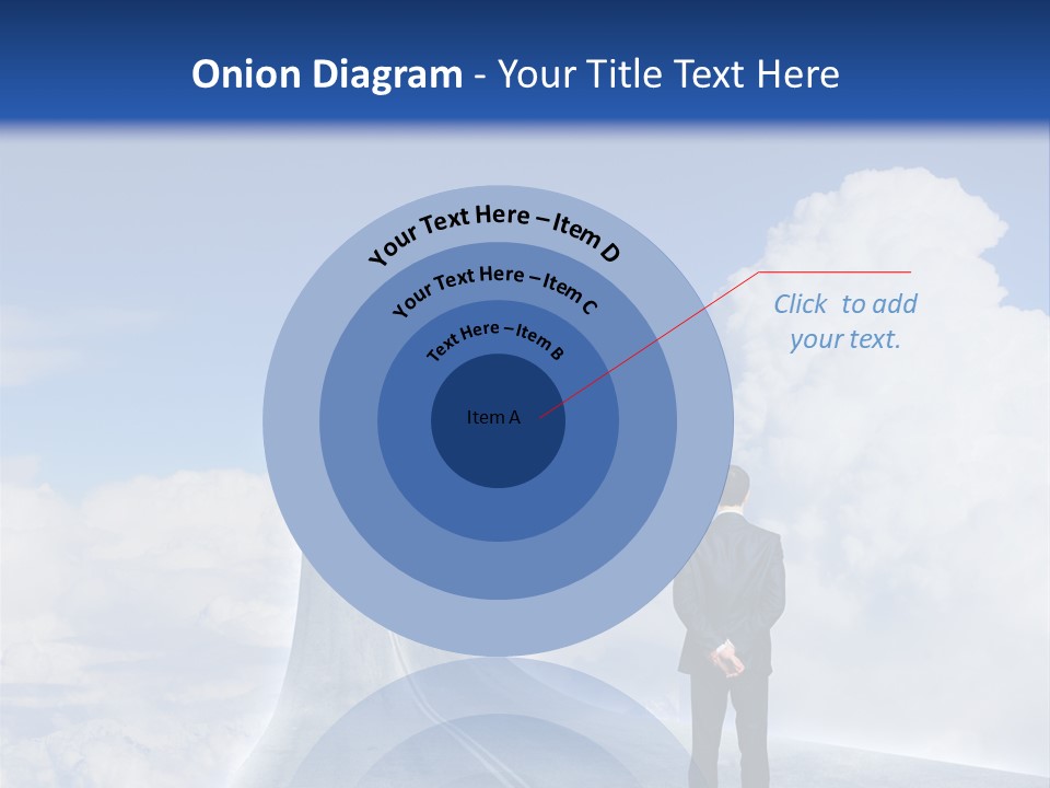 Away Trip Street PowerPoint Template