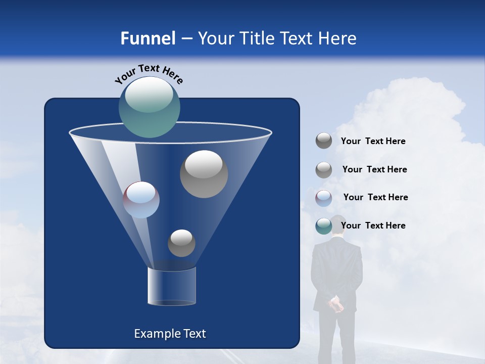Away Trip Street PowerPoint Template