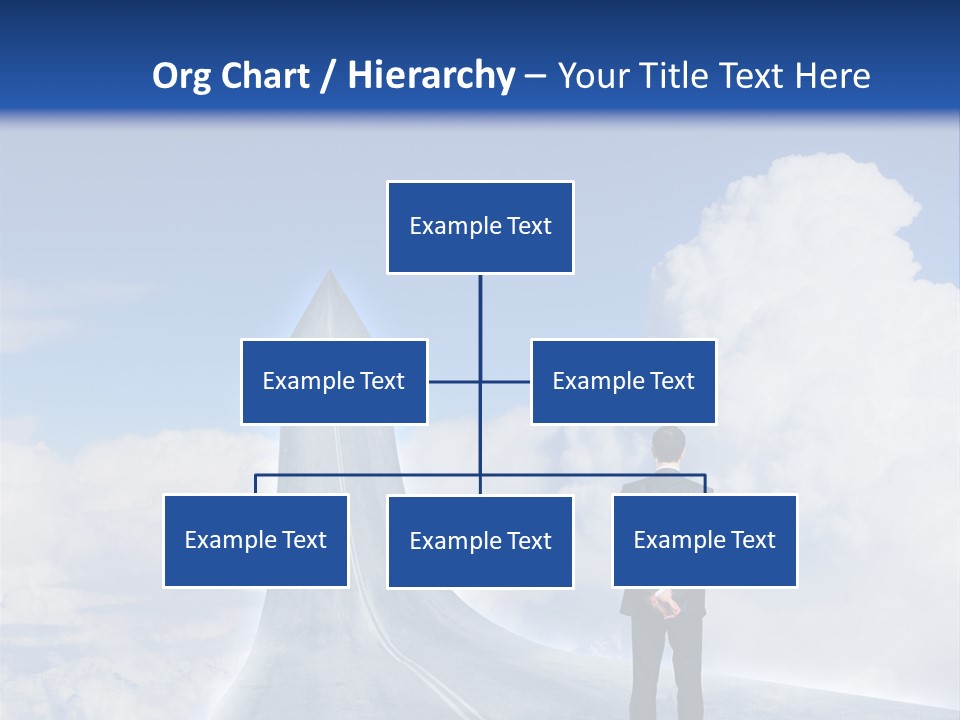 Away Trip Street PowerPoint Template
