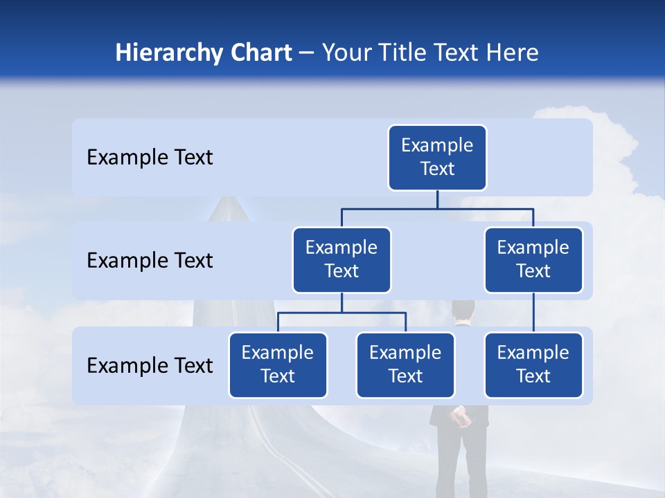 Away Trip Street PowerPoint Template