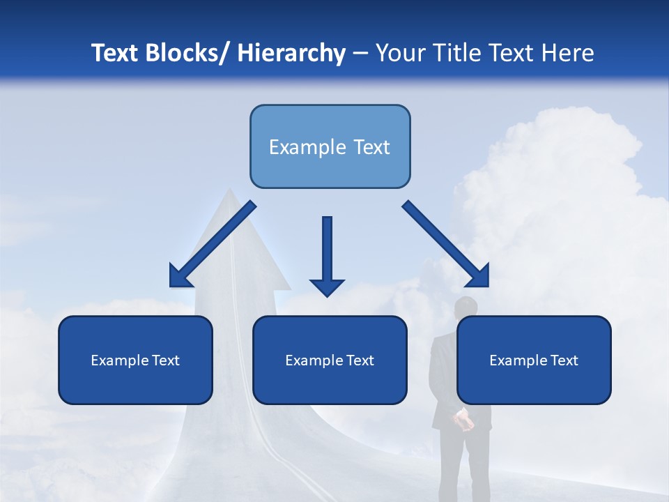 Away Trip Street PowerPoint Template