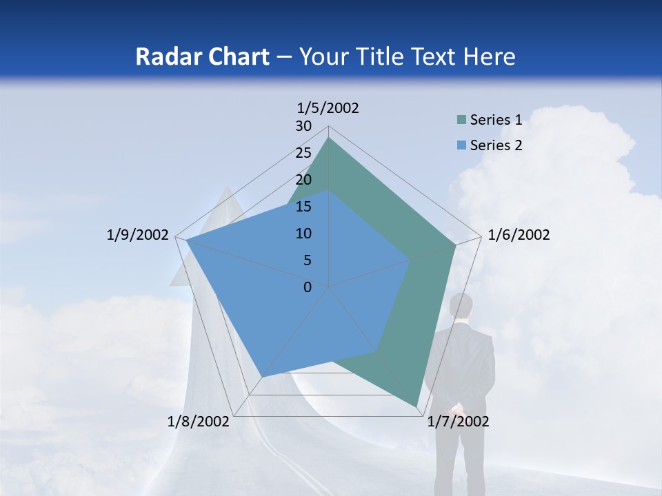 Away Trip Street PowerPoint Template