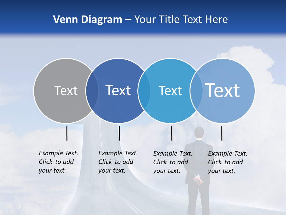 Away Trip Street PowerPoint Template
