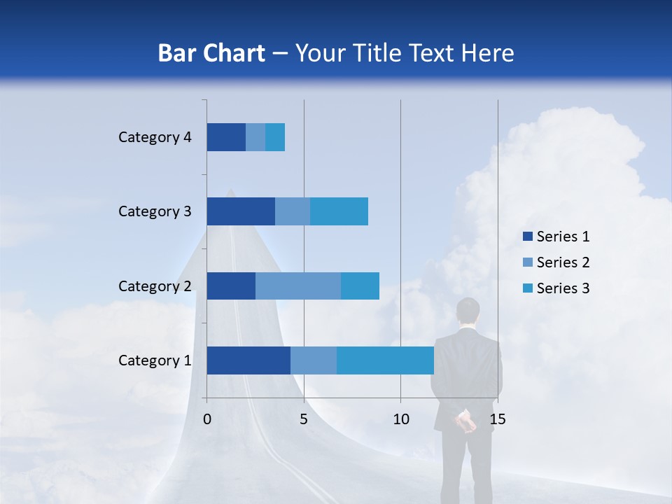 Away Trip Street PowerPoint Template