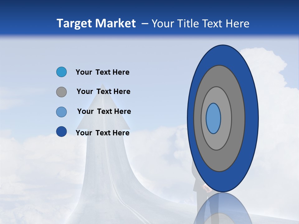 Away Trip Street PowerPoint Template