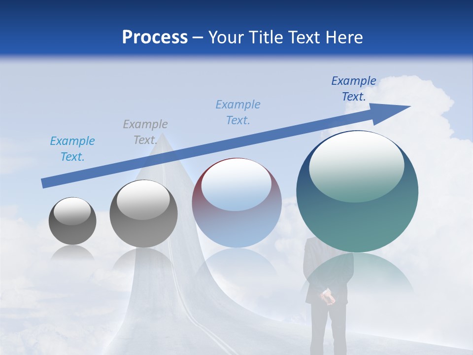 Away Trip Street PowerPoint Template