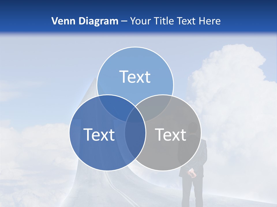 Away Trip Street PowerPoint Template