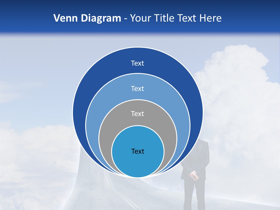 Away Trip Street PowerPoint Template