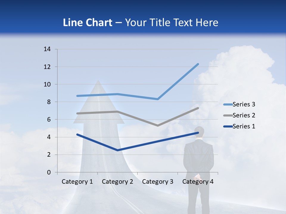 Away Trip Street PowerPoint Template