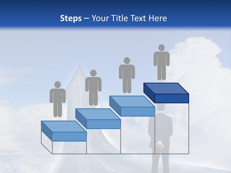 Away Trip Street PowerPoint Template