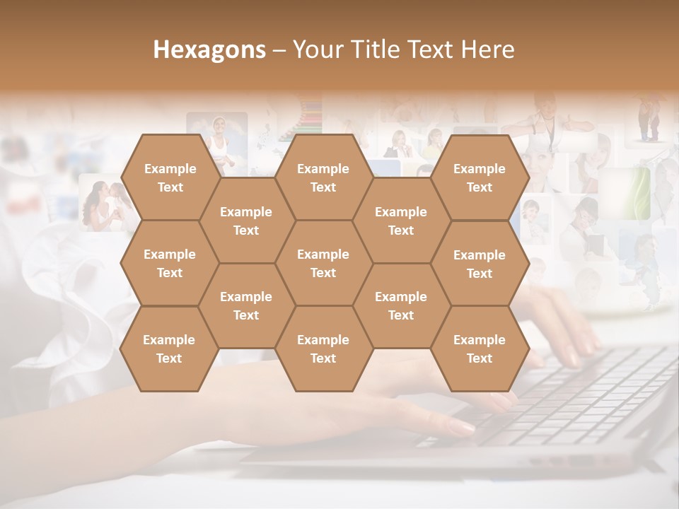 Group Push Connection PowerPoint Template