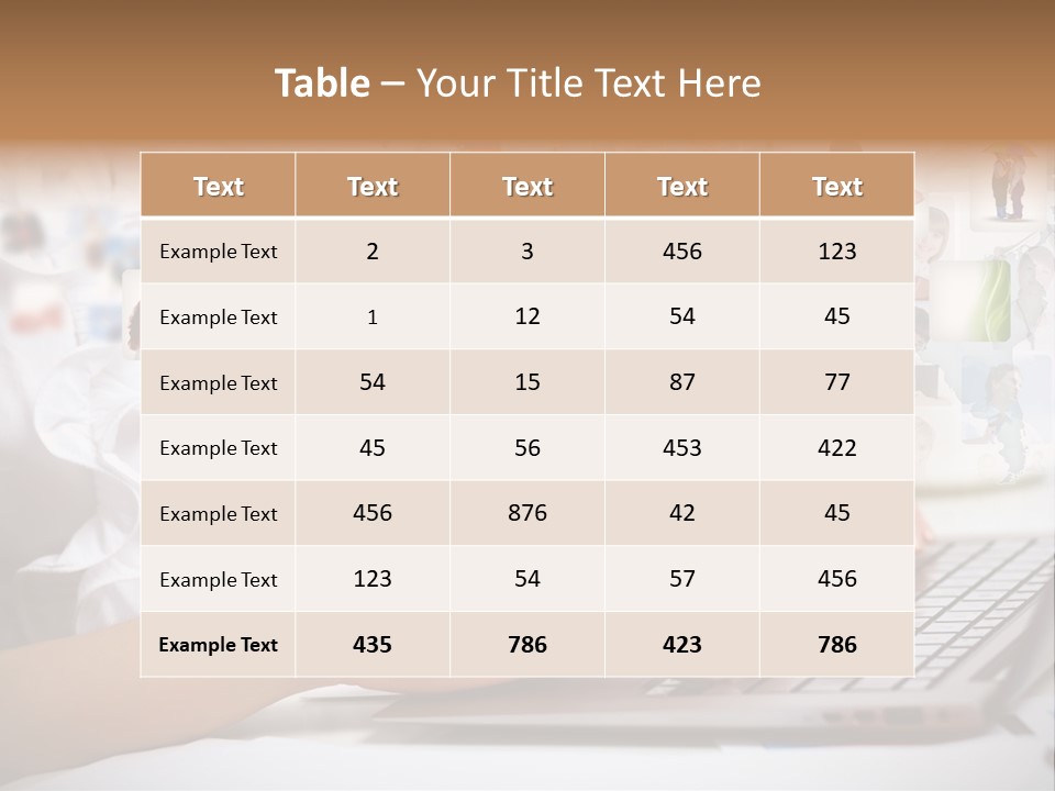 Group Push Connection PowerPoint Template