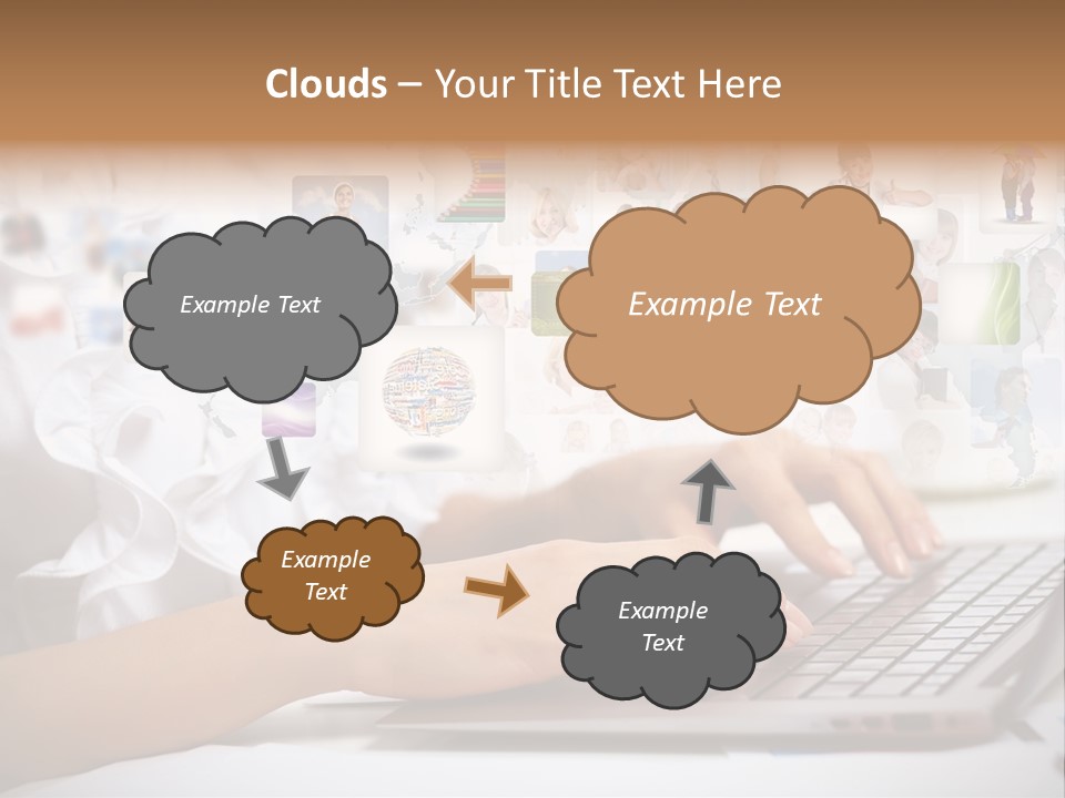 Group Push Connection PowerPoint Template