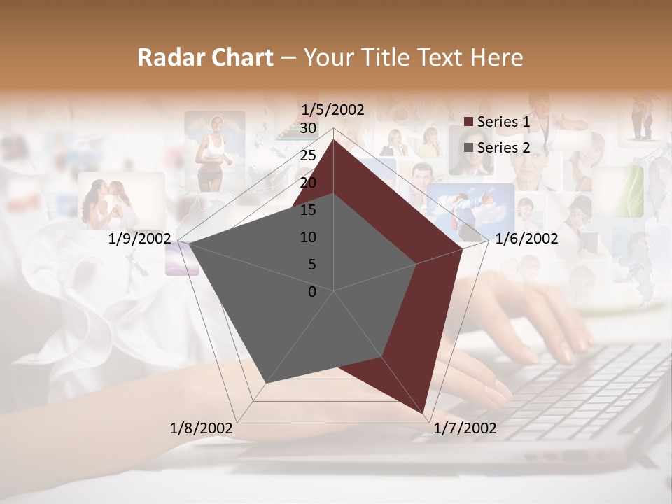 Group Push Connection PowerPoint Template
