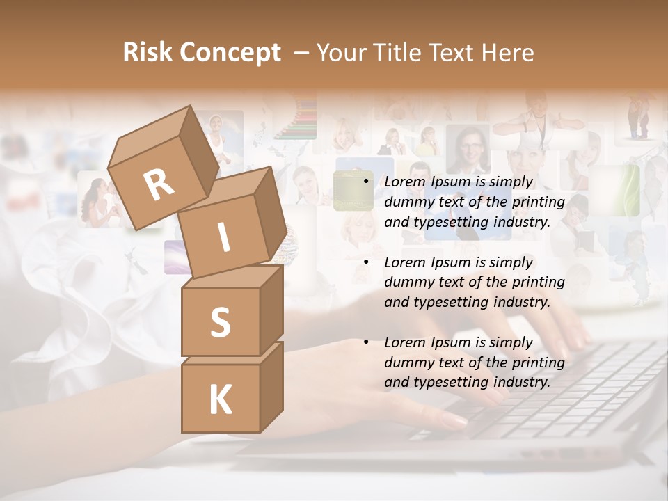 Group Push Connection PowerPoint Template