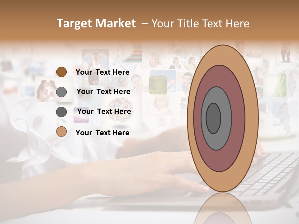 Group Push Connection PowerPoint Template