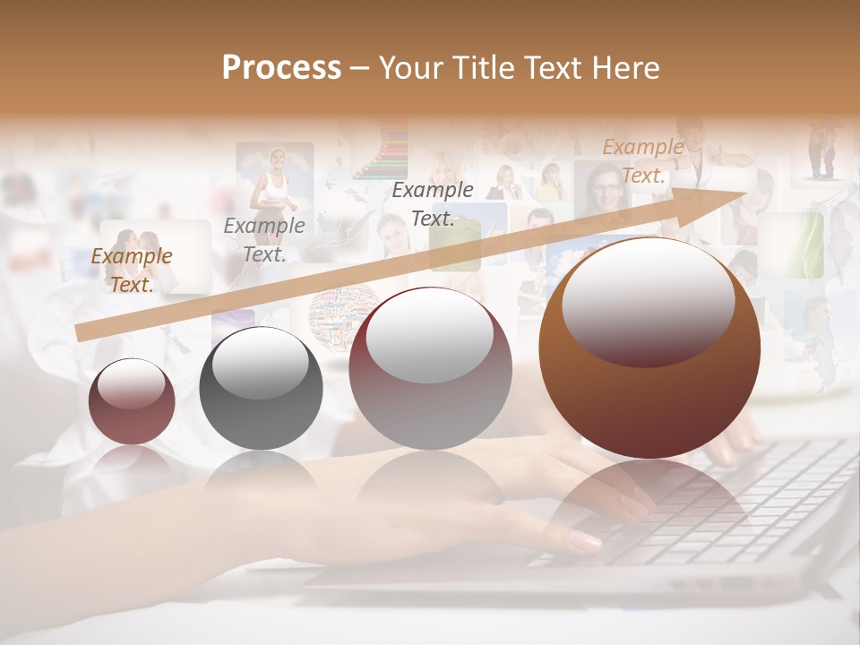 Group Push Connection PowerPoint Template