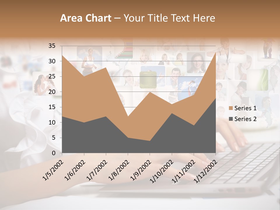 Group Push Connection PowerPoint Template