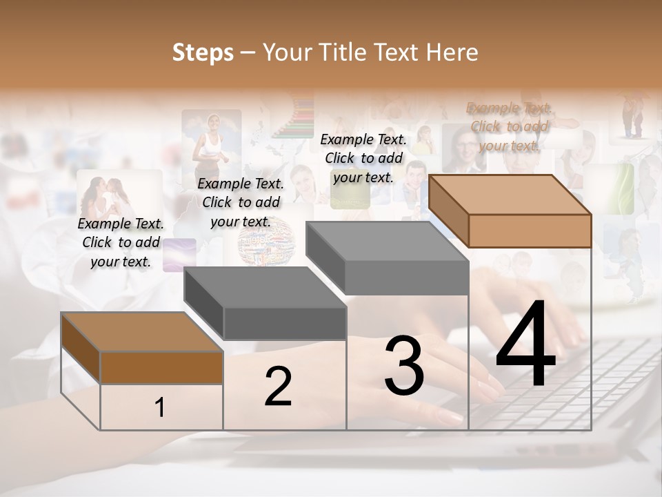 Group Push Connection PowerPoint Template