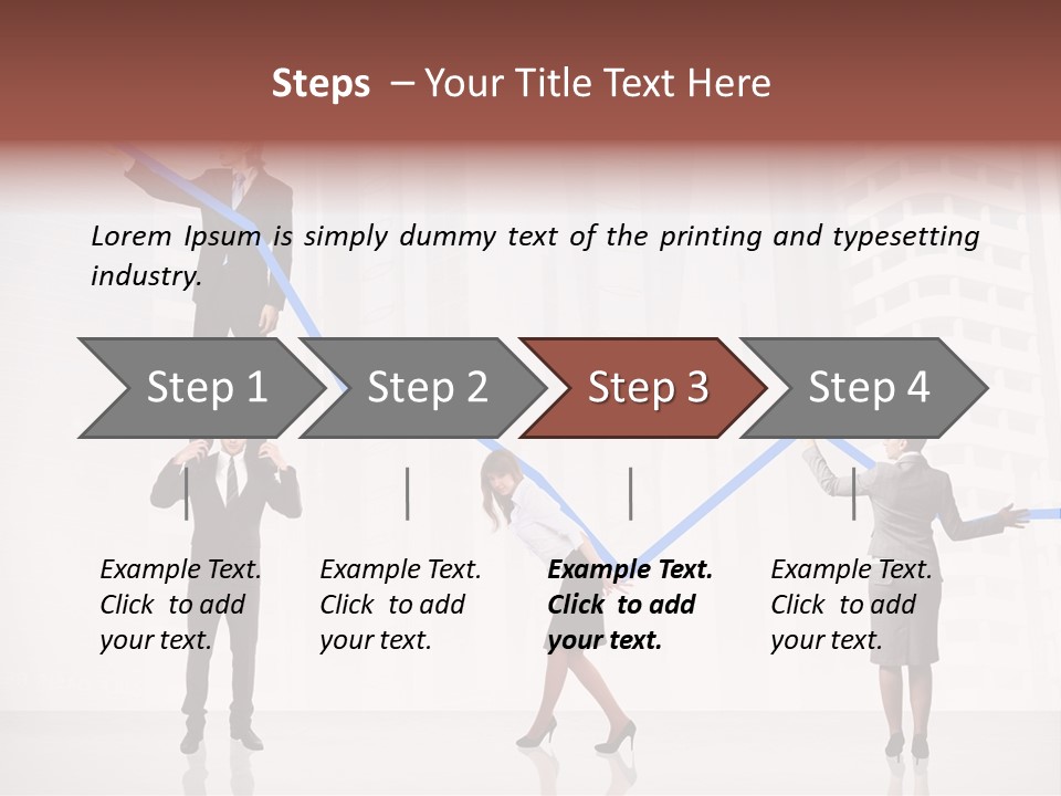 Successful Rising Corporate PowerPoint Template