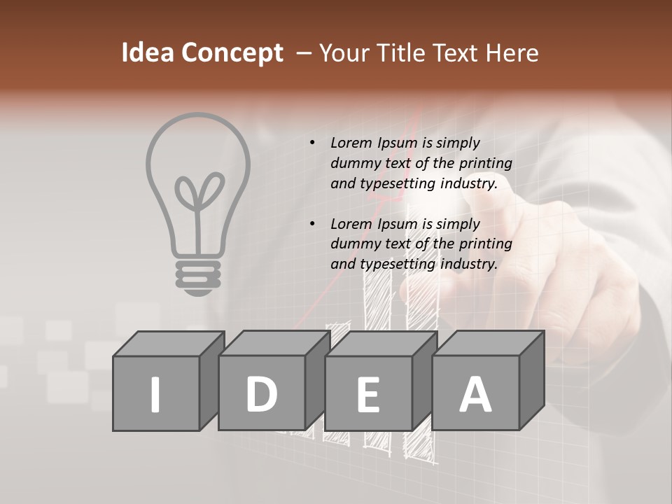 Market Direction Stock PowerPoint Template