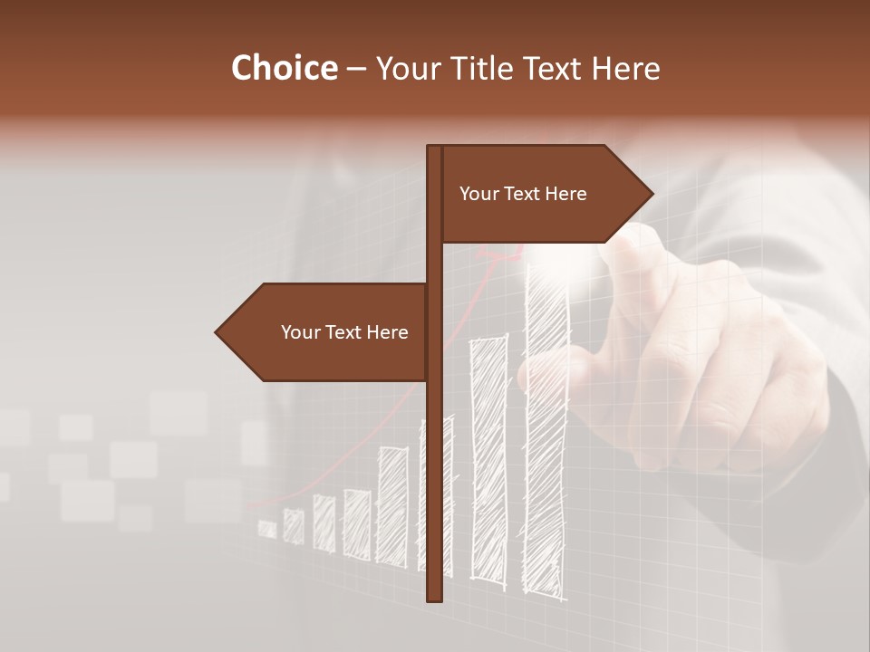 Market Direction Stock PowerPoint Template