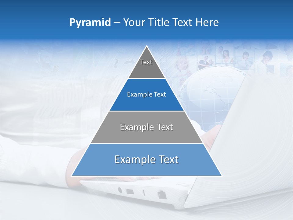 Circle Community Person PowerPoint Template