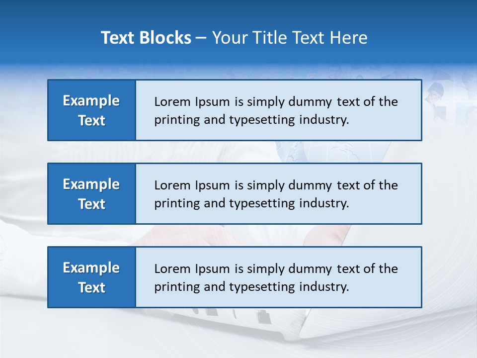 Circle Community Person PowerPoint Template