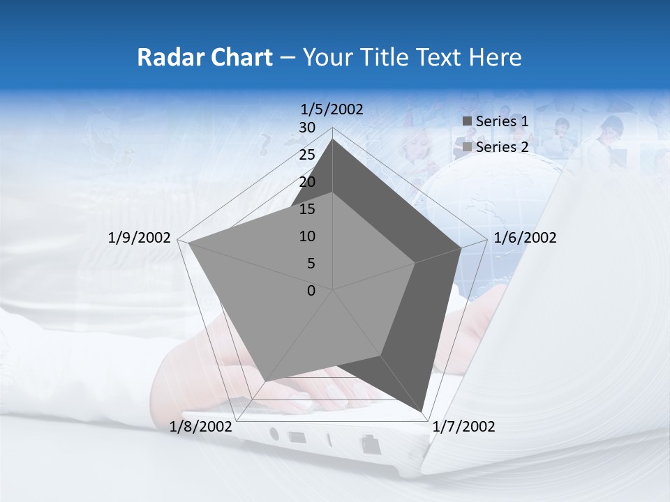 Circle Community Person PowerPoint Template