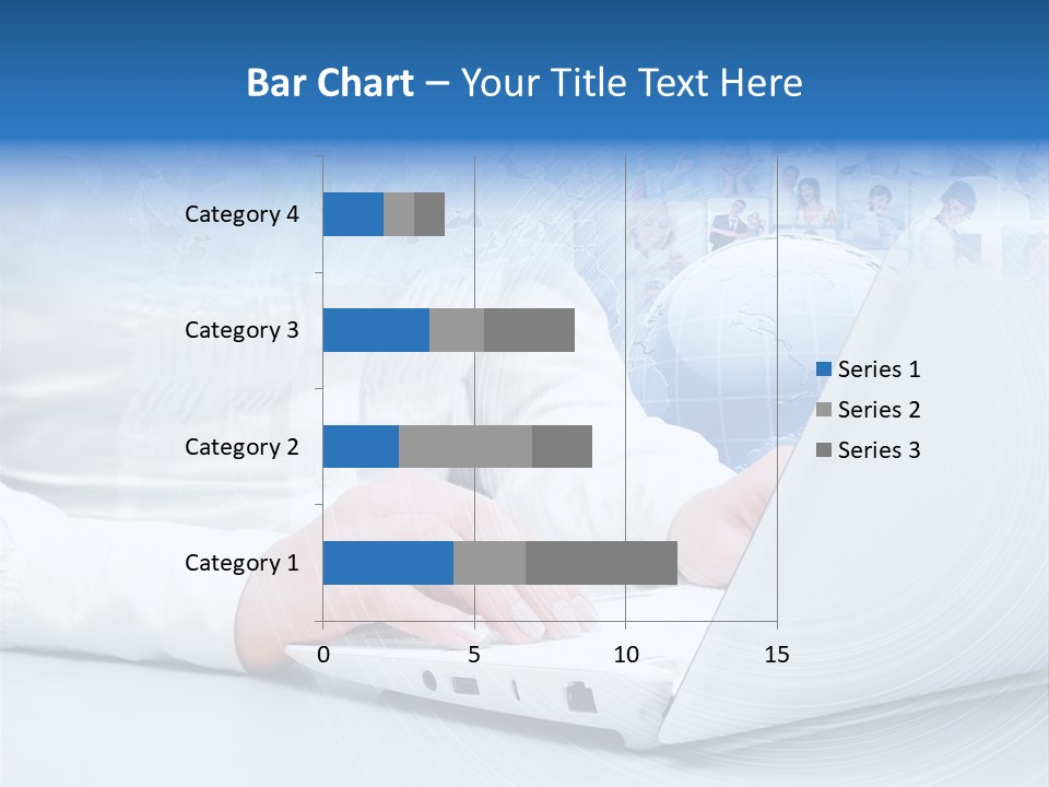 Circle Community Person PowerPoint Template