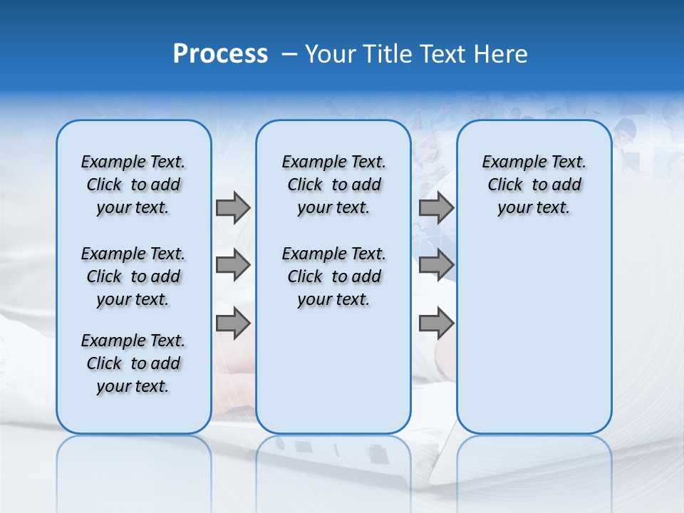 Circle Community Person PowerPoint Template